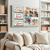 Custom Photo Family Canvas - This Is Us Wall Art with Personalized Quote