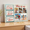 Custom Photo Family Canvas - This Is Us Wall Art with Personalized Quote