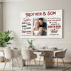 Custom Photo Mother And Son Canvas Wall Art Celebrating Mother’s Day Gift For Mom