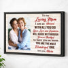 Custom Photo To My Loving Mom Canvas With Heartfelt Message Personalized Mother’s Day Gift For Mommy From Daughter
