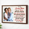 Custom Photo To My Loving Mom Canvas With Heartfelt Message Personalized Mother’s Day Gift For Mommy From Daughter