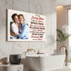 Custom Photo To My Loving Mom Canvas With Heartfelt Message Personalized Mother’s Day Gift For Mommy From Daughter
