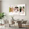 Custom Photo You Are The Best Mom In World Canvas Wall Art Personalized Gift For Mommy From Son Or Daughter