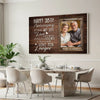 Custom Year Happy Anniversary If I Had My Life To Live Over Again I’d Find You Sooner Canvas Wall Art Wedding Gift