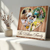 Family Photo Collage Custom Canvas Love Heart Personalized Wall Art Parents Gift For Children