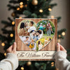 Family Photo Collage Custom Canvas Love Heart Personalized Wall Art Parents Gift For Children