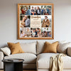 Grandpa Custom Canvas Personalized Name And Photo Gift for Birthday or Father’s Day