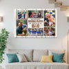 My Favorite Baseball Player Calls Me Dad Canvas Print Wall Art Personalized Custom Photo Father’s Day Gift For Daddy