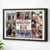 My Favorite Baseball Player Calls Me Dad Canvas Print Wall Art Personalized Custom Photo Father’s Day Gift For Daddy