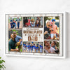 My Favorite Baseball Player Calls Me Dad Canvas Print Wall Art Personalized Custom Photo Father’s Day Gift For Daddy