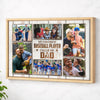 My Favorite Baseball Player Calls Me Dad Canvas Print Wall Art Personalized Custom Photo Father’s Day Gift For Daddy