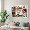 My Favorite Baseball Player Calls Me Mom Canvas Print Wall Art Personalized Custom Photo Mother’s Day Gift For Mommy
