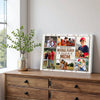 My Favorite Baseball Player Calls Me Mom Canvas Print Wall Art Personalized Custom Photo Mother’s Day Gift For Mommy
