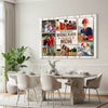 My Favorite Baseball Player Calls Me Mom Canvas Print Wall Art Personalized Custom Photo Mother’s Day Gift For Mommy