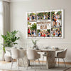 My Favorite Basketball Player Calls Me Dad Canvas Print Wall Art Personalized Custom Photo Father’s Day Gift For Daddy