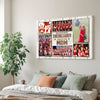 My Favorite Cheerleader Calls Me Mom Canvas Print Wall Art Personalized Custom Photo Mother’s Day Gift For Mommy