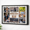 My Favorite Football Player Calls Me Dad Canvas Print Wall Art Personalized Custom Photo Father’s Day Gift For Daddy