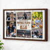 My Favorite Football Player Calls Me Dad Canvas Print Wall Art Personalized Custom Photo Father’s Day Gift For Daddy