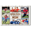 My Favorite Football Player Calls Me Mom Canvas Print Wall Art Personalized Custom Photo Mother’s Day Gift For Mommy