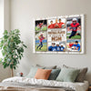 My Favorite Football Player Calls Me Mom Canvas Print Wall Art Personalized Custom Photo Mother’s Day Gift For Mommy