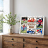 My Favorite Football Player Calls Me Mom Canvas Print Wall Art Personalized Custom Photo Mother’s Day Gift For Mommy