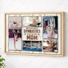 My Favorite Gymnastics Calls Me Mom Canvas Print Wall Art Personalized Custom Photo Mother’s Day Gift For Mommy