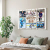My Favorite Hockey Player Calls Me Dad Canvas Print Wall Art Personalized Custom Photo Father’s Day Gift For Daddy
