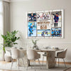 My Favorite Hockey Player Calls Me Dad Canvas Print Wall Art Personalized Custom Photo Father’s Day Gift For Daddy