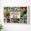 My Favorite Lacrosse Player Calls Me Dad Canvas Print Wall Art Personalized Custom Photo Father’s Day Gift For Daddy