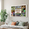 My Favorite Lacrosse Player Calls Me Dad Canvas Print Wall Art Personalized Custom Photo Father’s Day Gift For Daddy