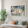 My Favorite Lacrosse Player Calls Me Mom Canvas Print Wall Art Personalized Custom Photo Mother’s Day Gift For Mommy