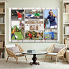 My Favorite Pickleball Player Calls Me Dad Canvas Print Wall Art Personalized Custom Photo Father’s Day Gift For Daddy