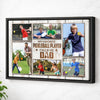 My Favorite Pickleball Player Calls Me Dad Canvas Print Wall Art Personalized Custom Photo Father’s Day Gift For Daddy
