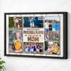 My Favorite Pickleball Player Calls Me Mom Canvas Print Wall Art Personalized Custom Photo Mother’s Day Gift For Mommy