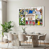 My Favorite Soccer Player Calls Me Dad Canvas Print Wall Art Personalized Custom Photo Father’s Day Gift For Daddy