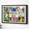 My Favorite Soccer Player Calls Me Dad Canvas Print Wall Art Personalized Custom Photo Father’s Day Gift For Daddy