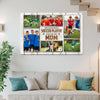 My Favorite Soccer Player Calls Me Mom Canvas Print Wall Art Personalized Custom Photo Mother’s Day Gift For Mommy