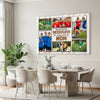 My Favorite Soccer Player Calls Me Mom Canvas Print Wall Art Personalized Custom Photo Mother’s Day Gift For Mommy
