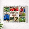 My Favorite Soccer Player Calls Me Mom Canvas Print Wall Art Personalized Custom Photo Mother’s Day Gift For Mommy