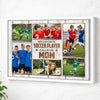 My Favorite Soccer Player Calls Me Mom Canvas Print Wall Art Personalized Custom Photo Mother’s Day Gift For Mommy