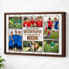 My Favorite Soccer Player Calls Me Mom Canvas Print Wall Art Personalized Custom Photo Mother’s Day Gift For Mommy