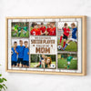 My Favorite Soccer Player Calls Me Mom Canvas Print Wall Art Personalized Custom Photo Mother’s Day Gift For Mommy