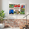 My Favorite Soccer Player Calls Me Mom Canvas Print Wall Art Personalized Custom Photo Mother’s Day Gift For Mommy