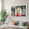 My Favorite Softball Player Calls Me Mom Canvas Print Wall Art Personalized Custom Photo Mother’s Day Gift For Mommy