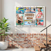 My Favorite Swimmer Calls Me Mom Canvas Print Wall Art Personalized Custom Photo Mother’s Day Gift For Mommy