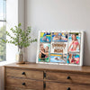 My Favorite Swimmer Calls Me Mom Canvas Print Wall Art Personalized Custom Photo Mother’s Day Gift For Mommy