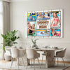 My Favorite Swimmer Calls Me Mom Canvas Print Wall Art Personalized Custom Photo Mother’s Day Gift For Mommy