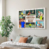 My Favorite Tennis Player Calls Me Dad Canvas Print Wall Art Personalized Custom Photo Father’s Day Gift For Daddy