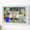My Favorite Tennis Player Calls Me Dad Canvas Print Wall Art Personalized Custom Photo Father’s Day Gift For Daddy