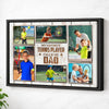 My Favorite Tennis Player Calls Me Dad Canvas Print Wall Art Personalized Custom Photo Father’s Day Gift For Daddy